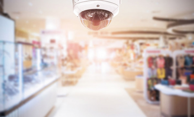 Installation de caméras de vidéosurveillance pour magasin, Angers, ANELEC